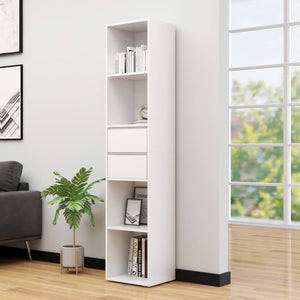 Galleria Design Book Cabinet White 36x30x171 cm Engineered Wood