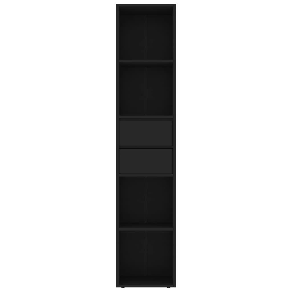 Galleria Design Book Cabinet Black 36x30x171 cm Engineered Wood