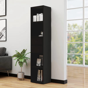 Galleria Design Book Cabinet Black 36x30x171 cm Engineered Wood