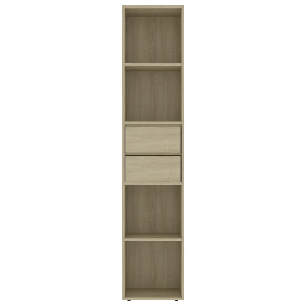 Galleria Design Book Cabinet Sonoma Oak 36x30x171 cm Engineered Wood