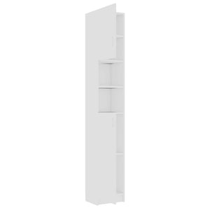 Galleria Design Bathroom Cabinet White 32x25.5x190 cm Engineered Wood