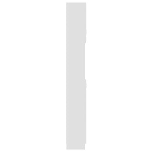 Galleria Design Bathroom Cabinet White 32x25.5x190 cm Engineered Wood