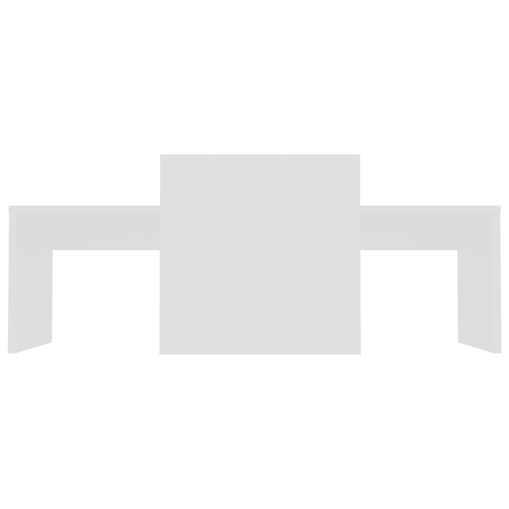 Galleria Design Coffee Table Set White 100x48x40 cm Engineered Wood