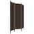 Galleria Design 3-Panel Room Divider Brown 150x180 cm