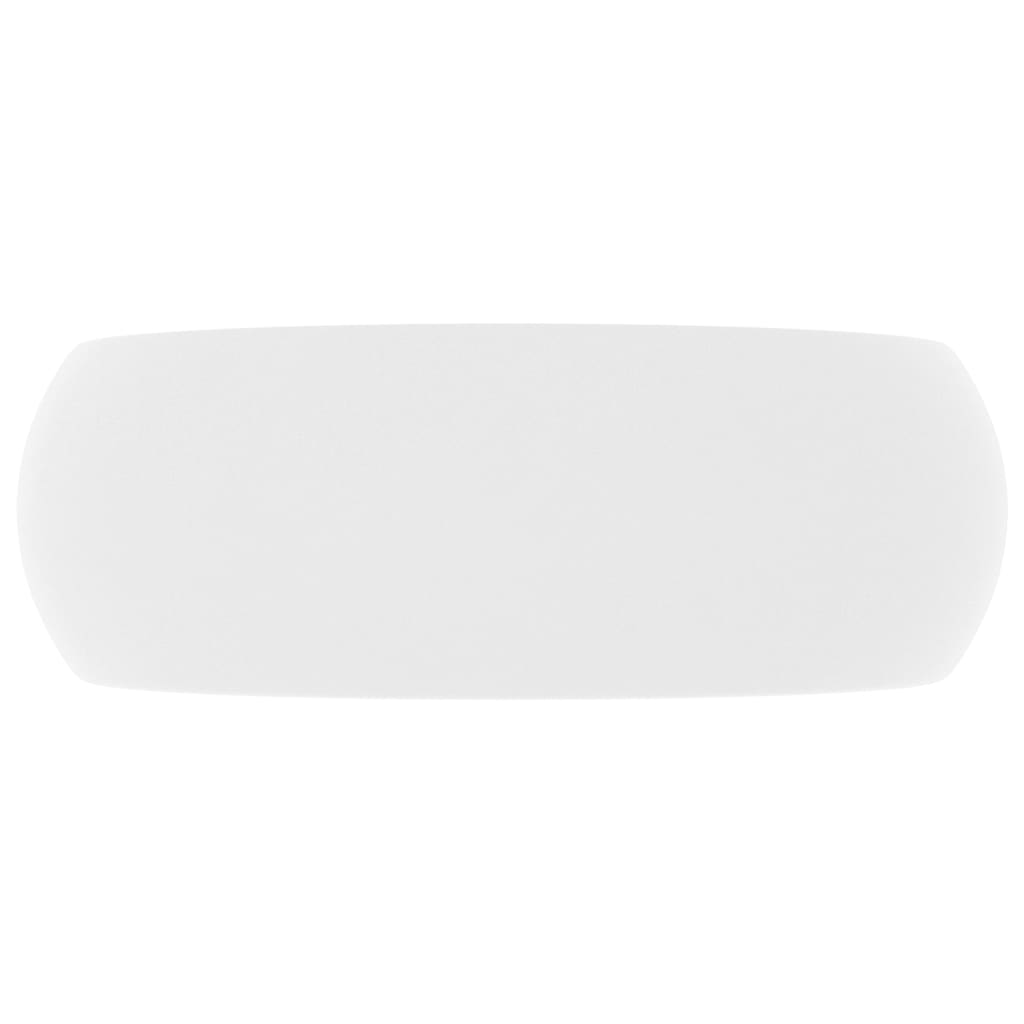 Galleria Design Luxury Wash Basin Round Matt White 40x15 cm Ceramic