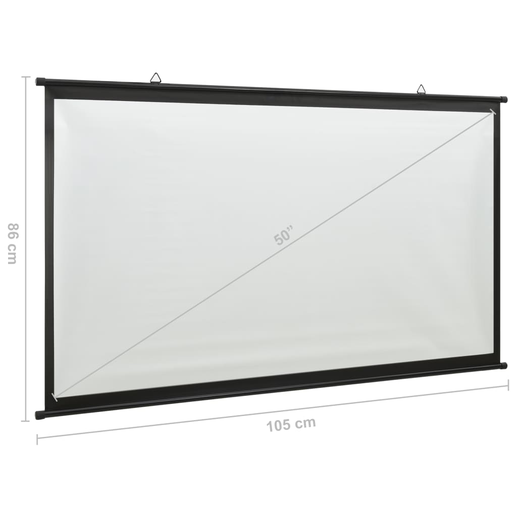 Galleria Design Projection Screen 50&quot; 4:3