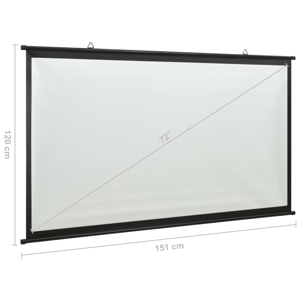 Galleria Design Projection Screen 72&quot; 4:3