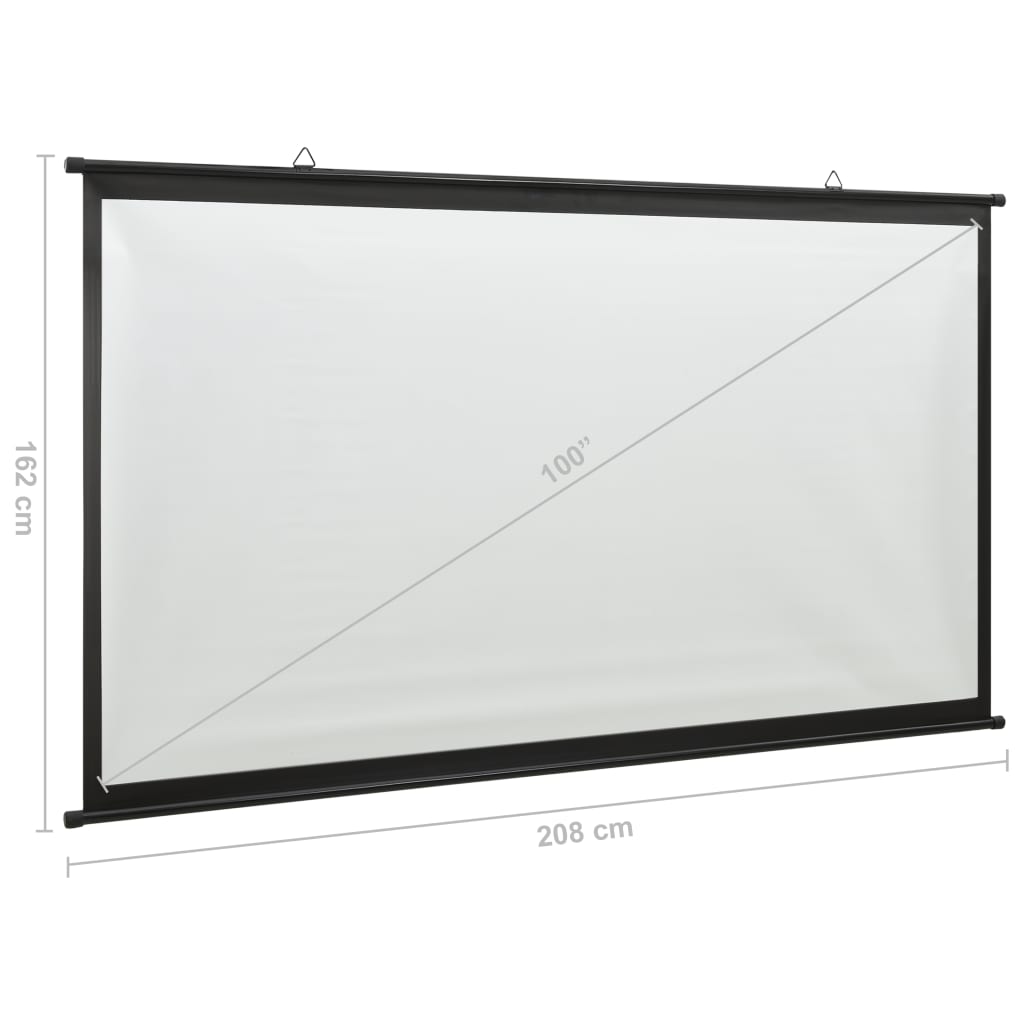Galleria Design Projection Screen 100&quot; 4:3