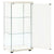 Galleria Design Storage Cabinet Tempered Glass White
