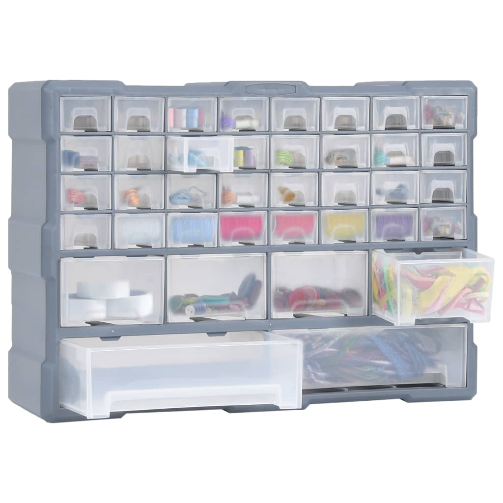 Galleria Design Multi-drawer Organiser with 38 Drawers 52x16x37.5 cm