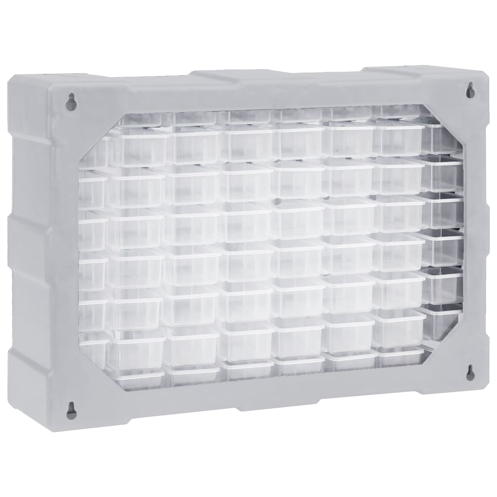 Galleria Design Multi-drawer Organiser with 64 Drawers 52x16x37.5 cm