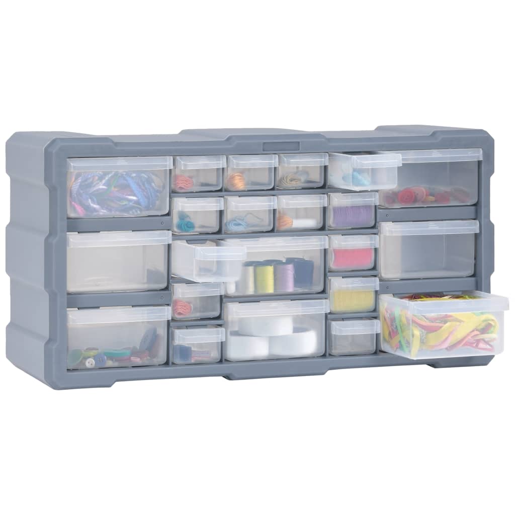 Galleria Design Multi-drawer Organiser with 22 Drawers 49x16x25.5 cm