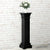 Galleria Design Classic Square Pillar Plant Stand Black 17x17x66 cm MDF