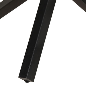 Galleria Design Dining Table Round 100x100x75 cm Rough Mango Wood