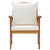 Galleria Design Garden Chairs with Cushions 2 pcs Solid Acacia Wood