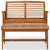 Galleria Design 2 Piece Garden Lounge Set Solid Acacia Wood