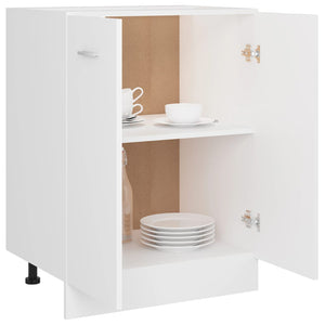 Galleria Design Bottom Cabinet Lyon White 60x46x81.5 cm Engineered Wood