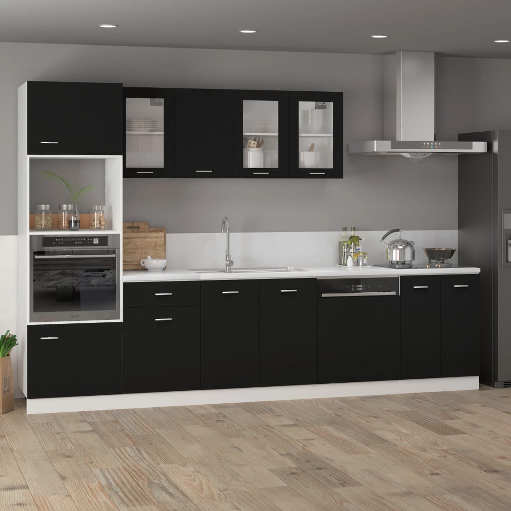 Galleria Design Drawer Bottom Cabinet Lyon Black 50x46x81.5 cm Engineered Wood