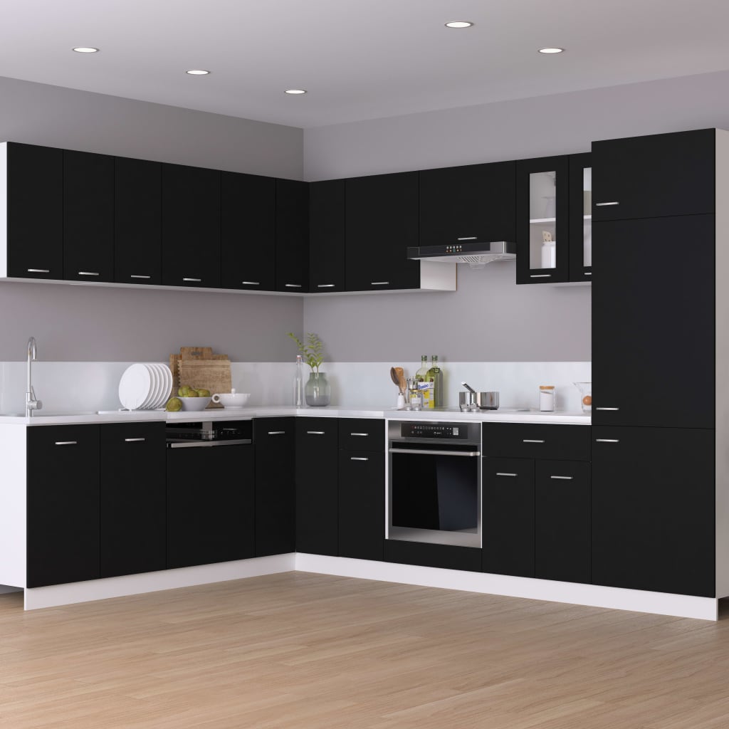 Galleria Design Hanging Cabinet Lyon Black 50x31x60 cm Engineered Wood