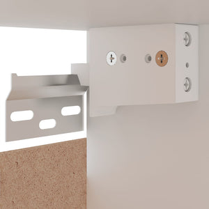Galleria Design Hanging Cabinet Lyon White 60x31x60 cm Engineered Wood