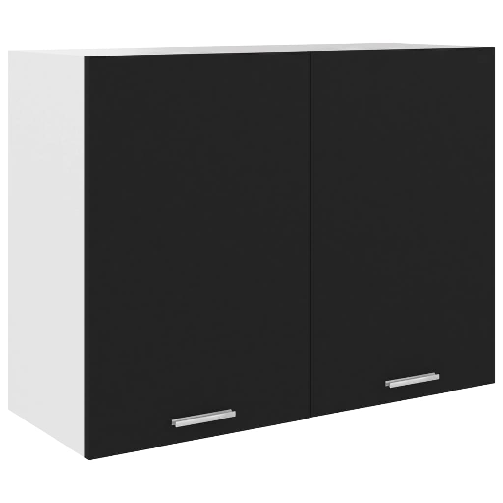 Galleria Design Hanging Cabinet Lyon Black 80x31x60 cm Engineered Wood