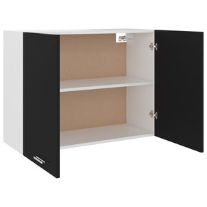 Galleria Design Hanging Cabinet Lyon Black 80x31x60 cm Engineered Wood