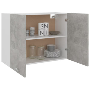 Galleria Design Hanging Cabinet Concrete Grey 80x31x60 cm Engineered Wood