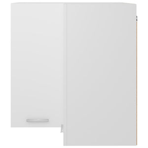 Galleria Design Hanging Corner Cabinet Lyon White 57x57x60 cm Engineered Wood