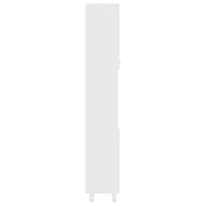 Galleria Design Bathroom Cabinet White 30x30x179 cm Engineered Wood