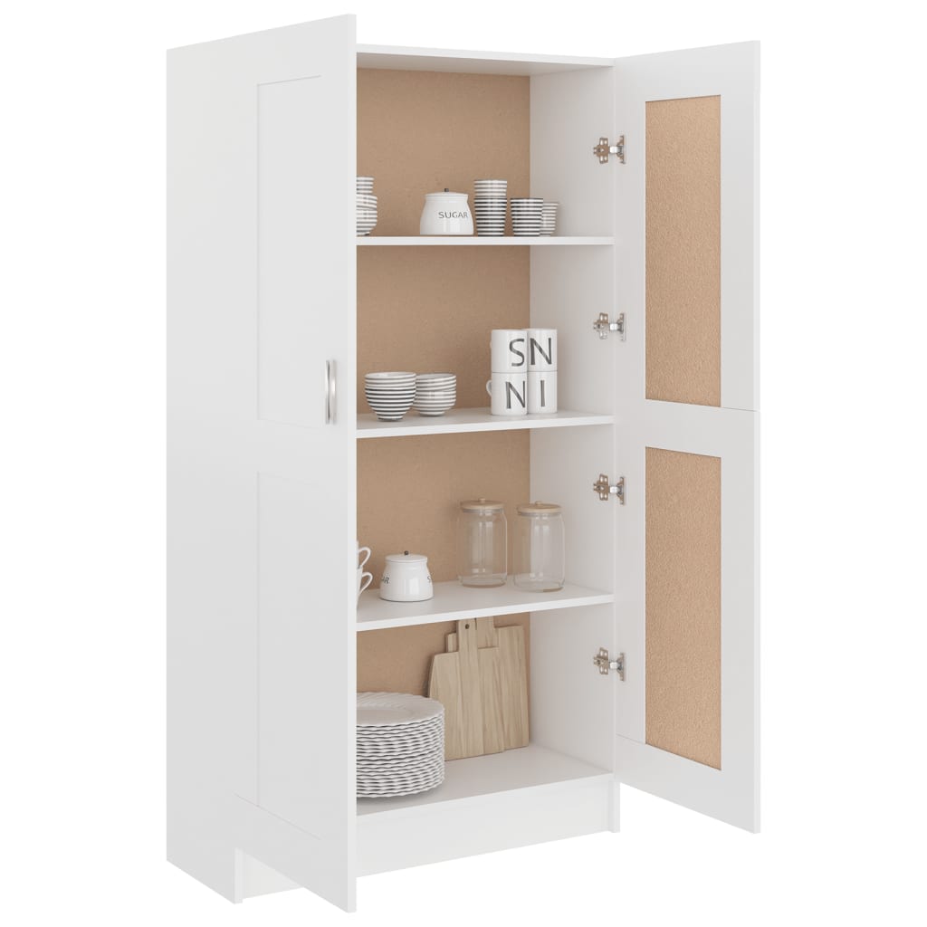 Galleria Design Book Cabinet White 82.5x30.5x150 cm Engineered Wood