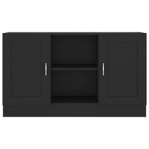 Galleria Design Sideboard Black 120x30.5x70 cm Engineered Wood