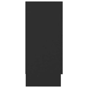 Galleria Design Sideboard Black 120x30.5x70 cm Engineered Wood