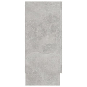 Galleria Design Vitrine Cabinet Concrete Grey 120x30.5x70 cm Engineered Wood