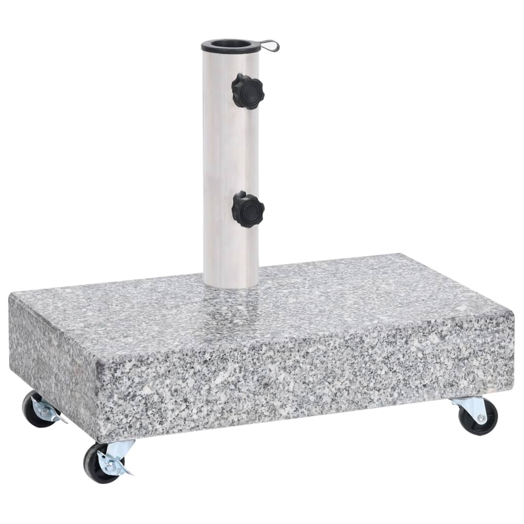 Galleria Design Umbrella Base Light Grey 45x25x8.3 cm Granite