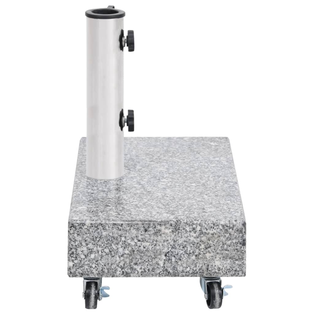 Galleria Design Umbrella Base Light Grey 45x25x8.3 cm Granite