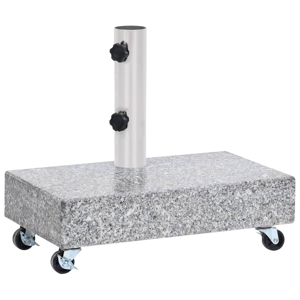 Galleria Design Umbrella Base Light Grey 45x25x8.3 cm Granite