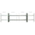 Galleria Design Adjustable Security Grilles for Windows 2 pcs 1000-1500 mm