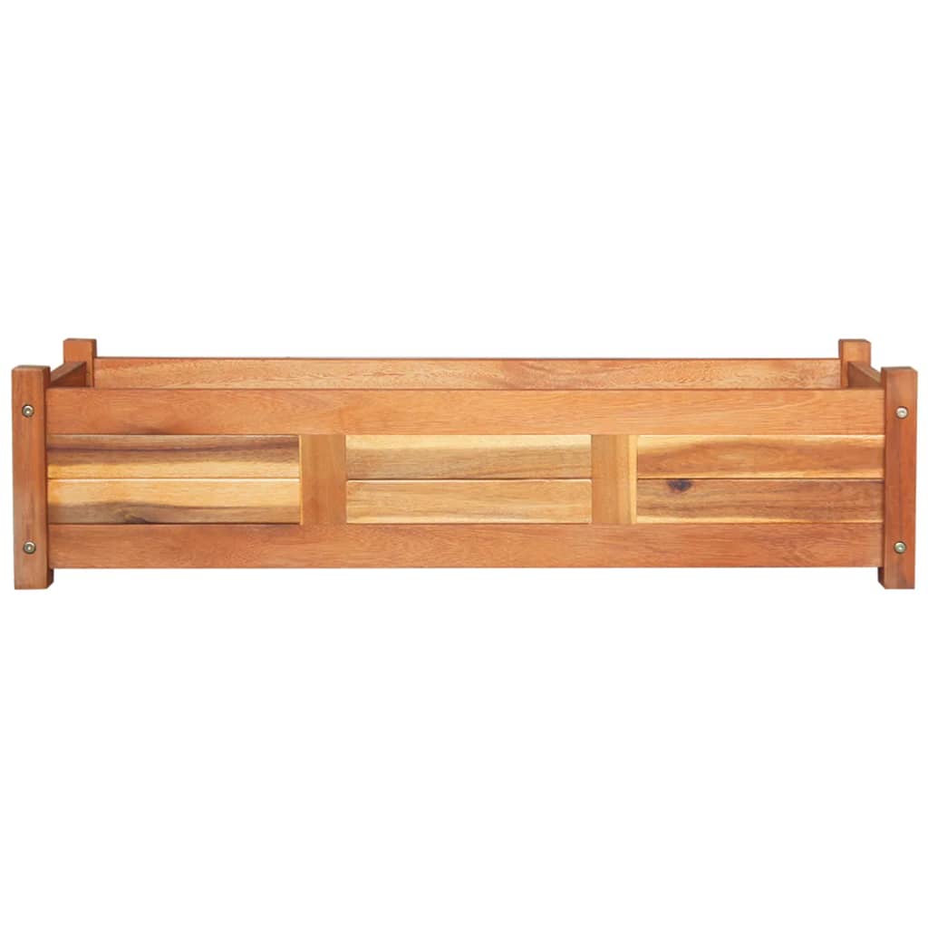 Galleria Design Garden Raised Beds 2 pcs Acacia Wood 100x30x25 cm