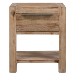 Galleria Design Nightstands with Drawers 2 pcs 40x30x48 cm Solid Acacia Wood