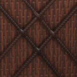 Galleria Design 3 Piece Garden Sun Loungers with Tea Table Poly Rattan Brown