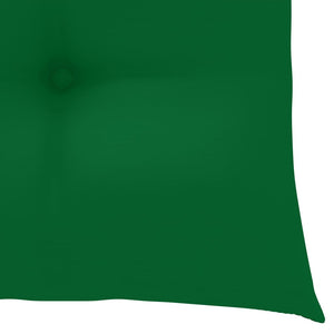 Galleria Design Chair Cushions 2 pcs Green 40x40x7 cm Oxford Fabric