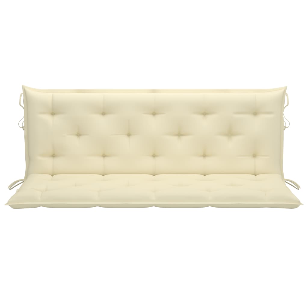 Galleria Design Garden Bench Cushion Cream White 150x(50+50)x7cm Oxford Fabric