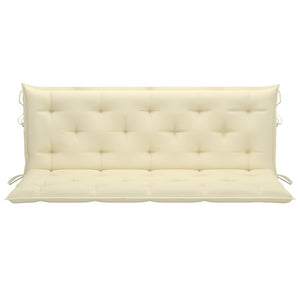 Galleria Design Garden Bench Cushion Cream White 150x(50+50)x7cm Oxford Fabric