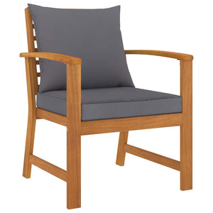 Galleria Design 5 Piece Garden Lounge Set with Cushion Solid Acacia Wood