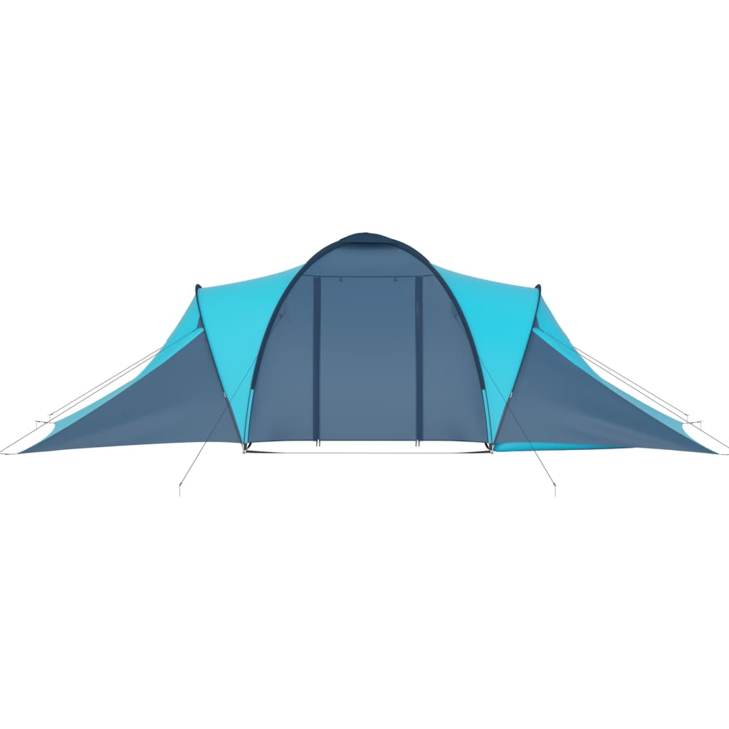 Galleria Design Camping Tent 6 Persons Blue and Light Blue