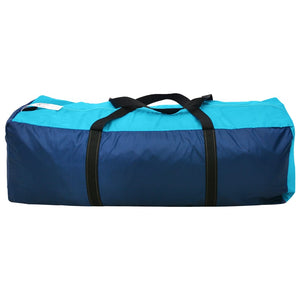 Galleria Design Camping Tent 6 Persons Blue and Light Blue