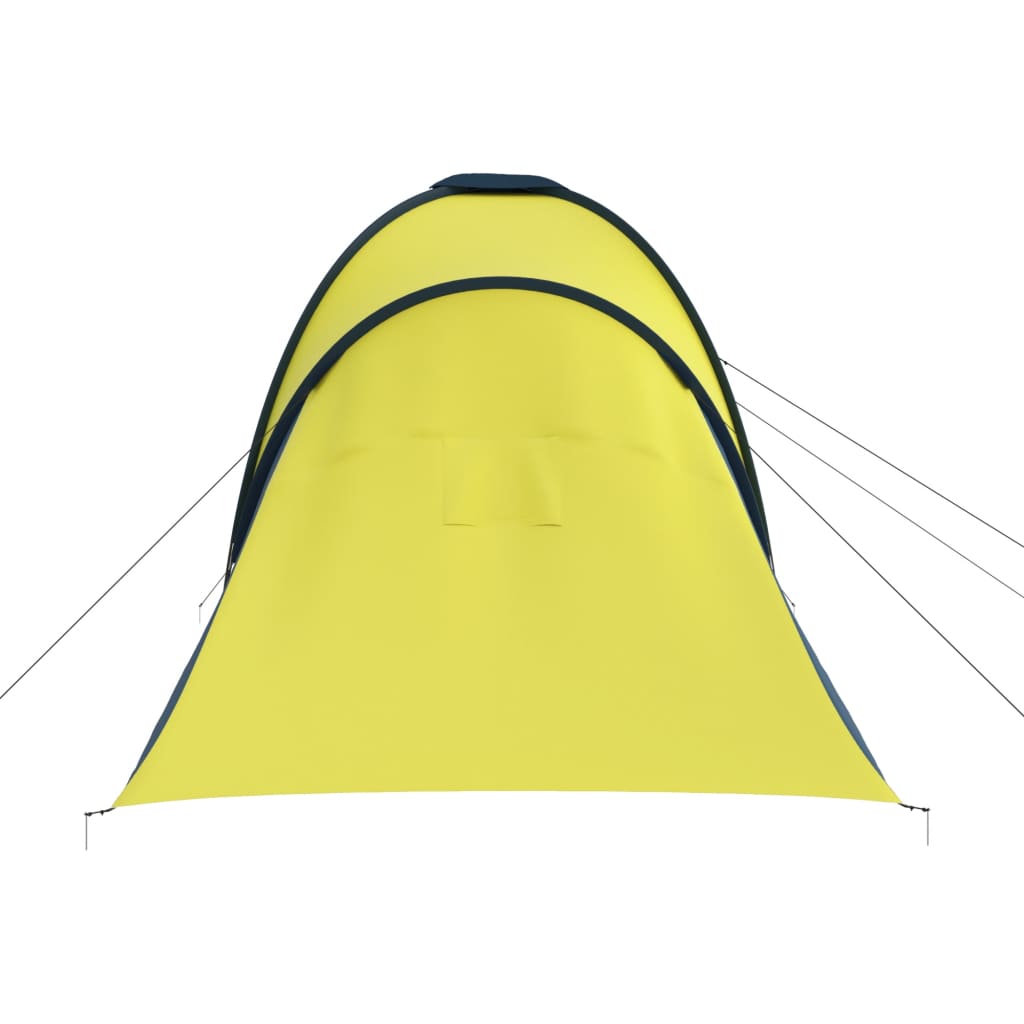Galleria Design Camping Tent 6 Persons Blue and Yellow