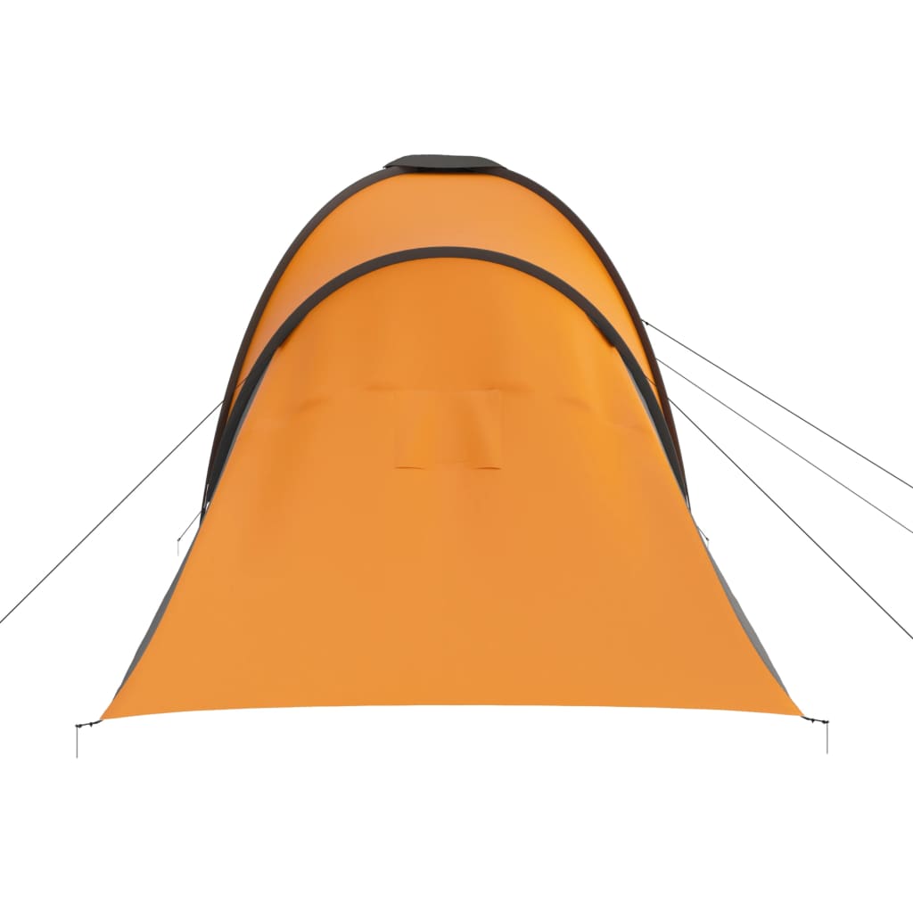 Galleria Design Camping Tent 6 Persons Grey and Orange