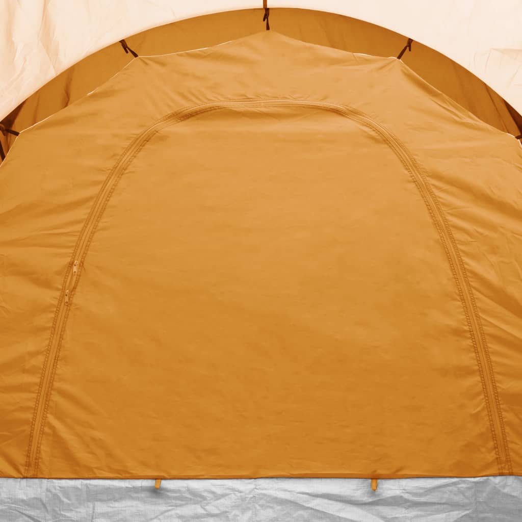 Galleria Design Camping Tent 6 Persons Grey and Orange