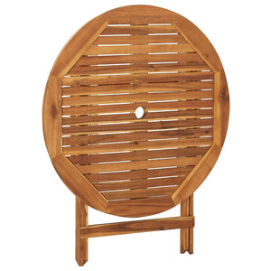 Galleria Design 5 Piece Folding Garden Dining Set Solid Acacia Wood